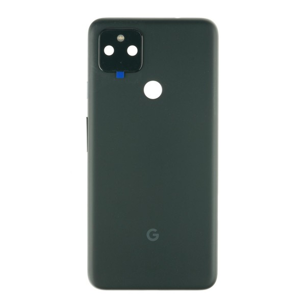 Google Pixel 4A 5G Back RüCk GehäUse Cover Akku Deckel Glas Abdeckung, Schwarz-image