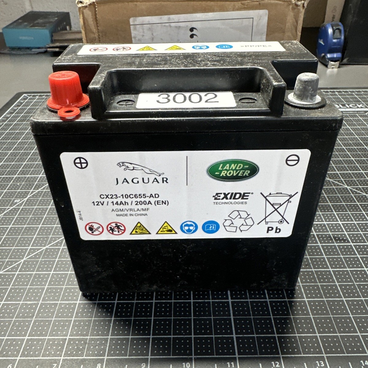 JAGUAR AUXILIAR BATTERY XF XJ F-TYPE E-PACE I-PACE T4A48375