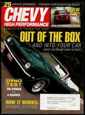 OCTOBER 2005 CHEVY HIGH PERFORMANCE MAGAZINE, '68 CAMARO, SS SILVERADO LITE