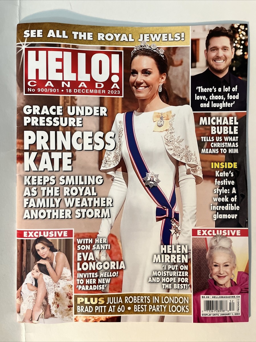 Princess Kate Middleton Hello Canada Michael Buble, Eva Longoria