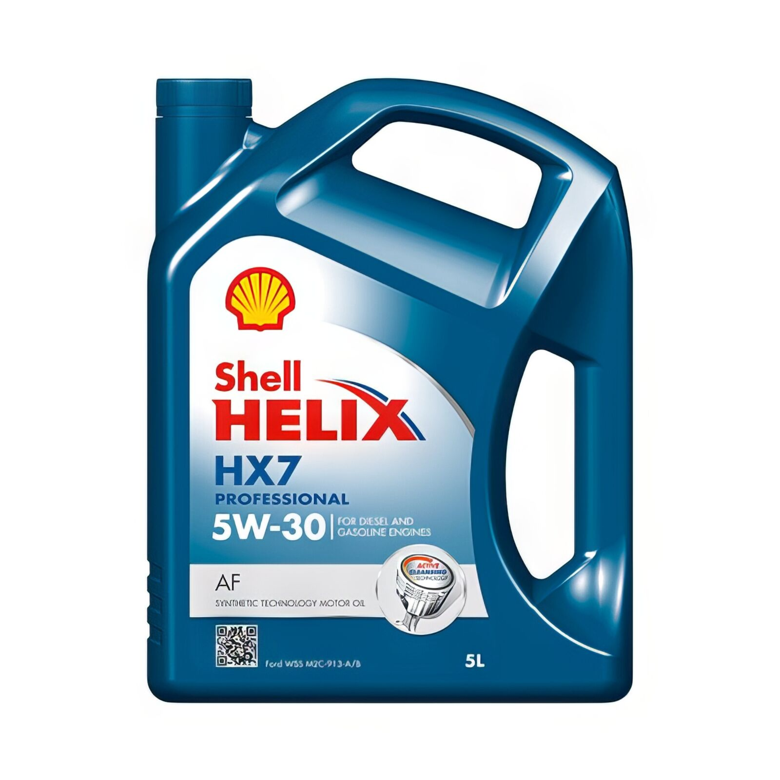 Shell Helix HX7 Pro AF 5w-30 Engine Oil 5L Synthetic Technology Motor Car Clean
