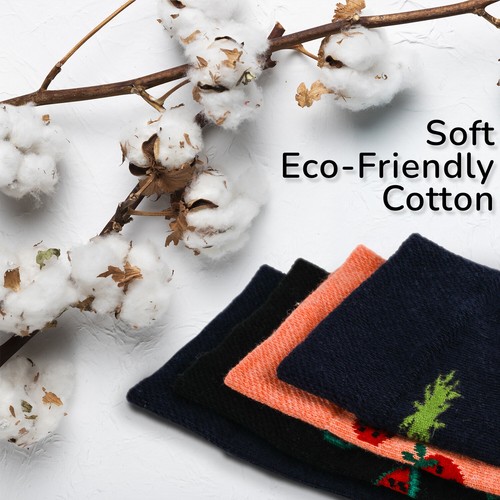 Cosyfeel® Women Socks Super Soft Cotton Thick Breathable 4-Pack Crew Socks - Picture 26 of 58