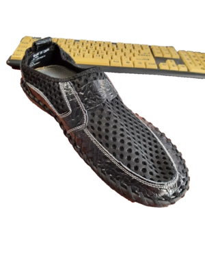 NEW ! Men Breathable Mesh Cloth Loafers Soft Flat Sandal  display picture 1