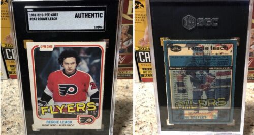 1981 O-Pee-Chee NHL ERROR Hockey Card 1/1 Wayne Gretzky #106 SGC Authentic RARE