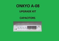 Stereo Amplifier ONKYO A-08 Repair KIT - all capacitors