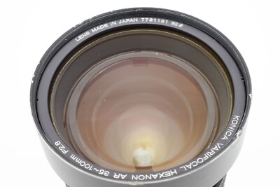 N MINT 】 KONICA Varifocal HEXANON AR 35-100mm f/2.8 Zoom Lens
