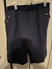 Women’s Navy Shorts 3XL Pantalon