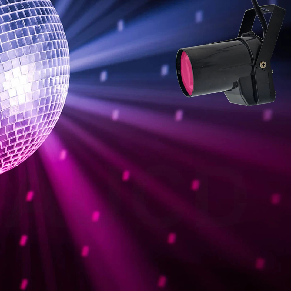 Mini 3W RGB LED Strahler Beam Discokugel KTV Party Show Bühne Projektor Pinspot - Bild 2 von 4