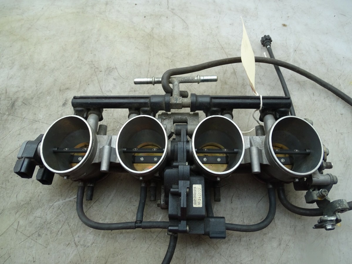 07 KAWASAKI ZX6 R ZX 6 R THROTTLE BODIES E-3762 | eBay