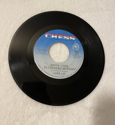 Laura Lee Wanted: Lover, No Experience Necessary Up Tight, Good Man 45 Vinyl VG+