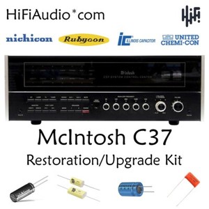 Kit De Reconstruction Pour Préampli McIntosh C38 - Restauration Recap Service