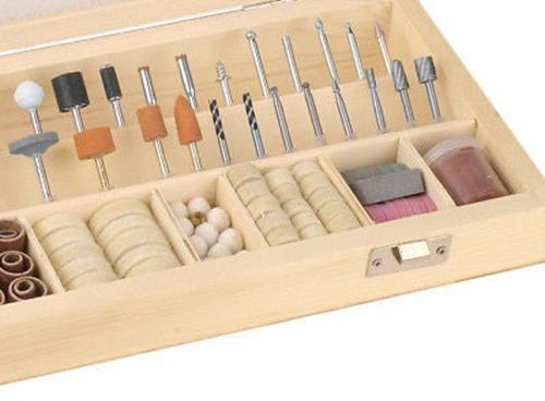 228 Stück HS Kit Rotary Hobby Bit Set für Dremel Werkzeug 1/8" Schaft - Bild 3 von 3