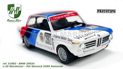 Avant Slot 51803 BMW 2002ti - No.20 Warsteiner - Pat Womack SVRS Nationals
