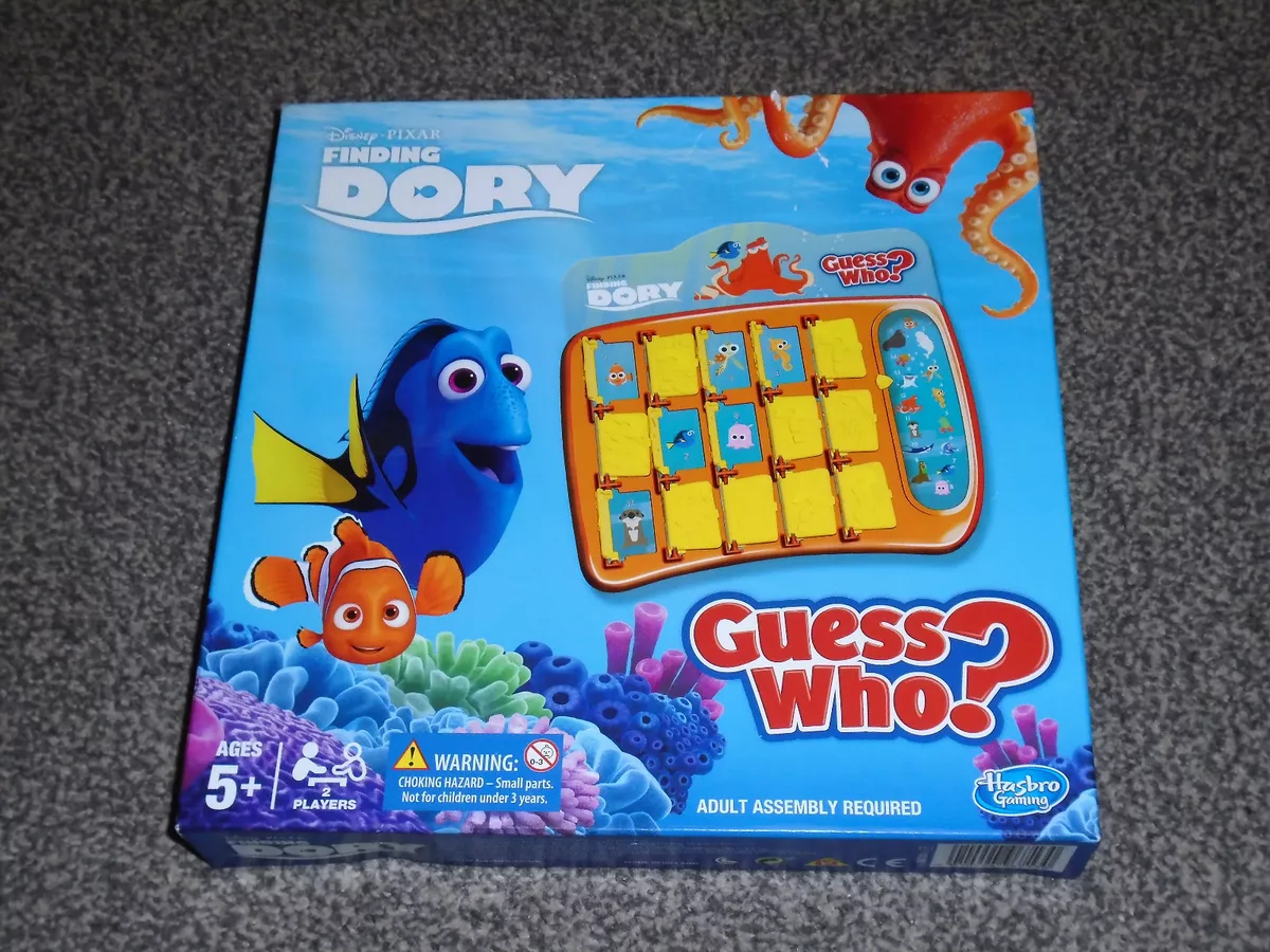 GUESS WHO ? GAME : FINDING DORY DISNEY PIXAR EDITION - IN VGC (FREE UK P&P)