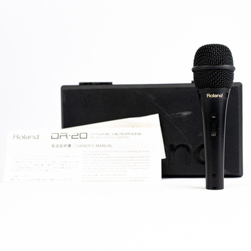 Roland DR-20 Dynamic Hyper-Cardioid Microphone with Case and Manual - 第 1/8 張圖片