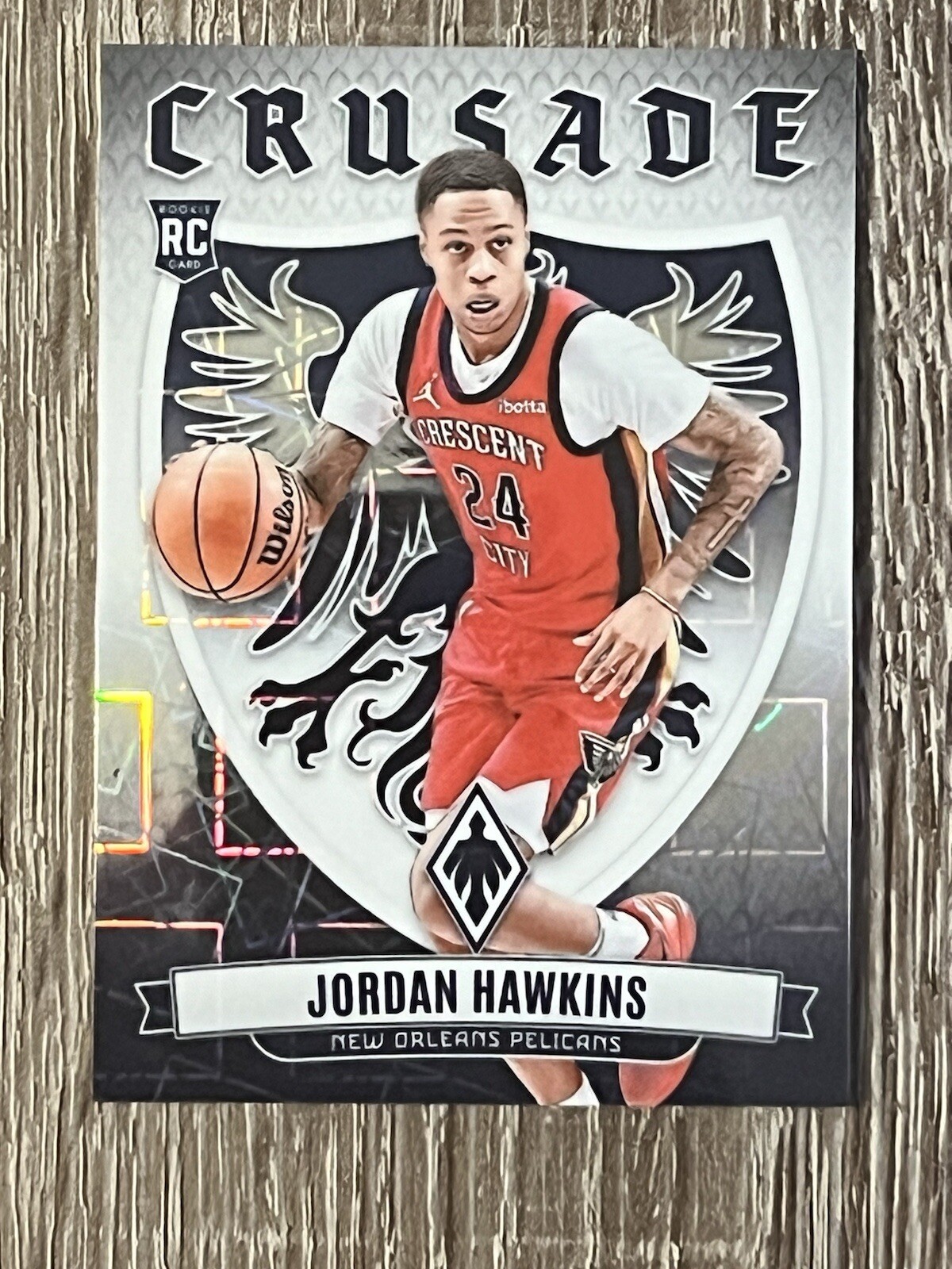 2023-2024 Panini Phoenix Jordan Hawkins Crusade White Ice /125