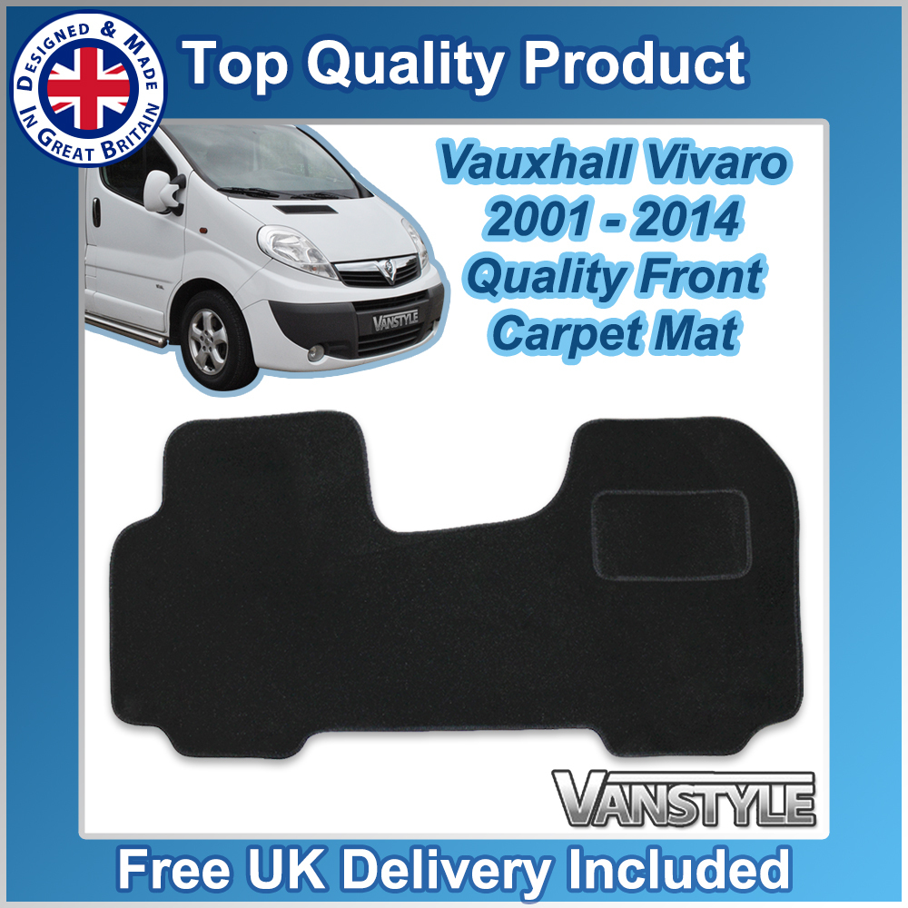VAUXHALL Vivaro 2014 -2019  -Tailored Carpet Car Mats