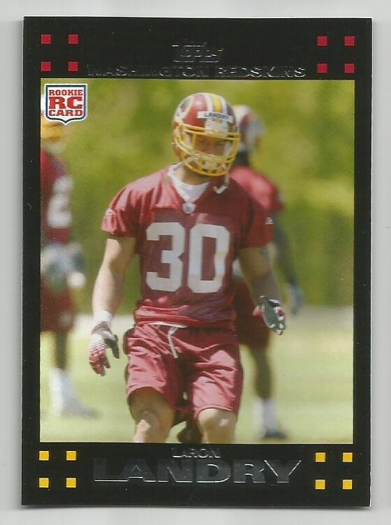 LaRon Landry Topps #385 Base