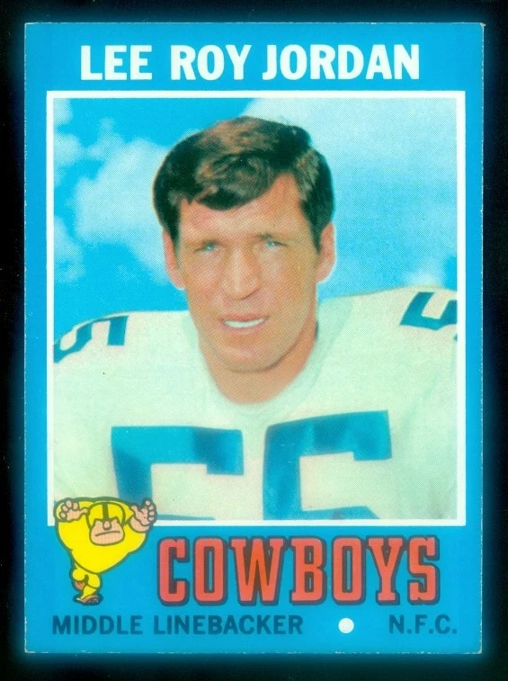 1971 TOPPS #31 LEE ROY JORDAN EXMT
