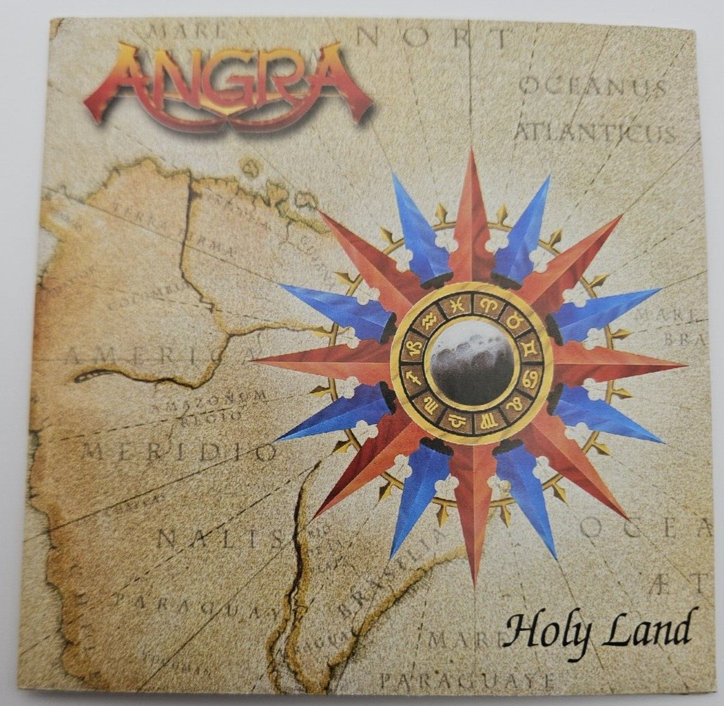 ANGRA Holy Land Japan Picture CD VICP 5633 w/OBI Bonustrack