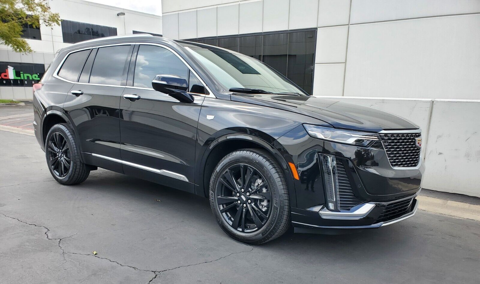 Original 20" Cadillac XT6 XT5 OEM Black Wheels Rims Michelin Tires