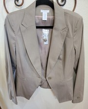 Worthington Stretch Separates Women's TAUPE Blazer Size 10 New w/Tags