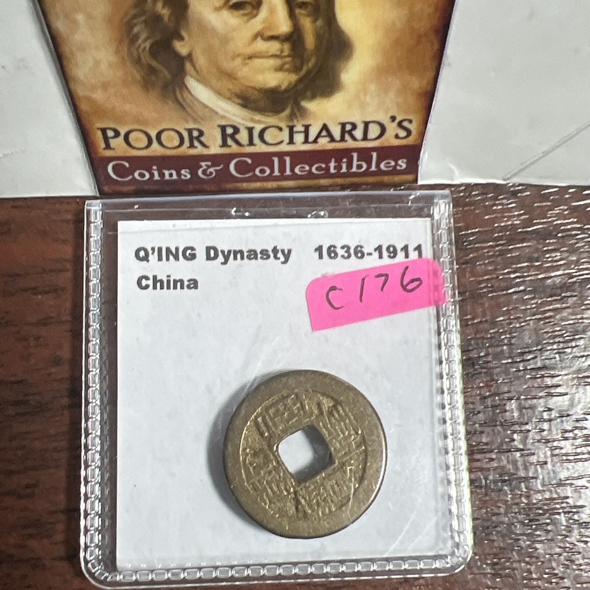 Q'ING DYNASTY (1636-1911) Chinese Cash Coin Guaranteed Q'ING DYNASTY (1636-1911) Chinese Cash Coin Guaranteed