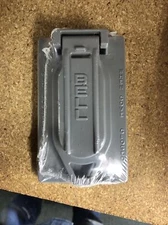 Hubbell-Bell 5146-1 Weatherproof Single Gang Vertical Device Mount Cover Duplex