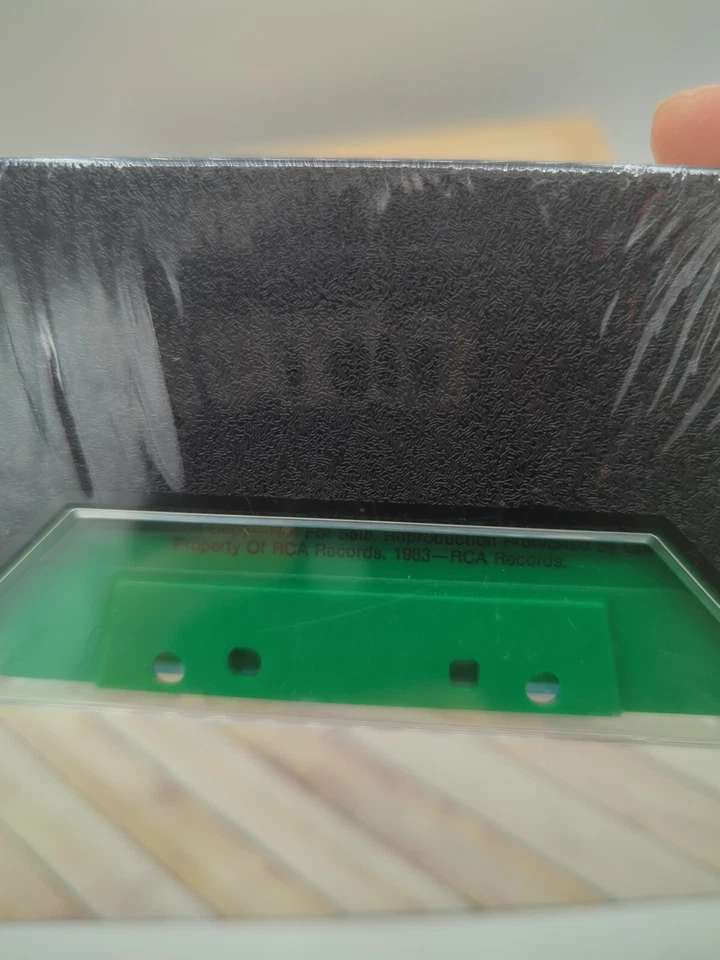 Waylon Jennings Nashville-Advanced Cassette RCA Demo Sealed Rare! 1983 - Image 4 of 4