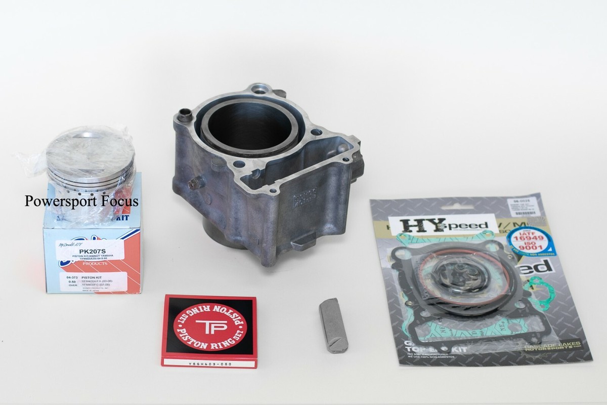Kj。 Yamaha Kodiak Grizzly 400 2000-2008 Cylinder Jug w/ NEW