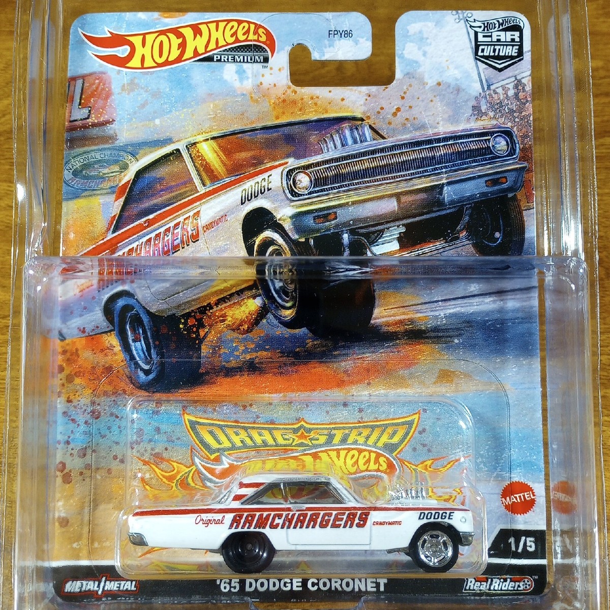 Hot Wheels Premium Car Culture Drag Strip Demons '65 Dodge Coronet