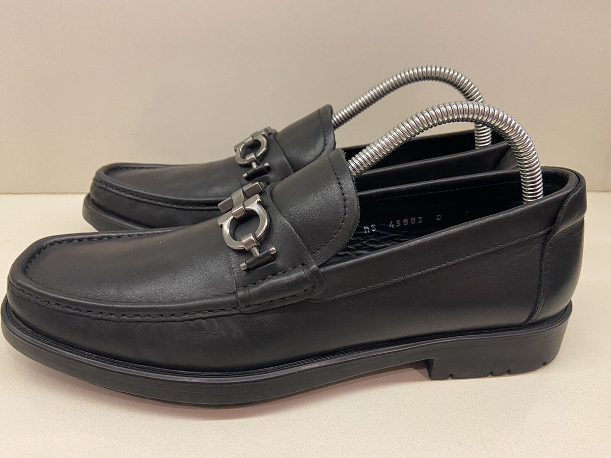 COPY - Salvatore Ferragamo Master Black Loafer Me… ferragamo master loafer products for sale | eBay main image 2
