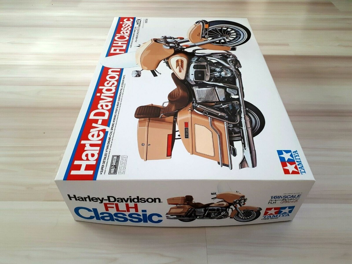 ハーレーダビットソン　FLH Classic 1/6 1:6 Scale Tamiya Harley Davidson FLH Classic | eBay