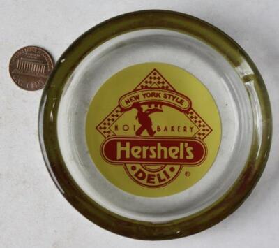 1970s Era Philadelphia / Reading Pennsylvania Hershel's Deli Restaurant ashtray-
