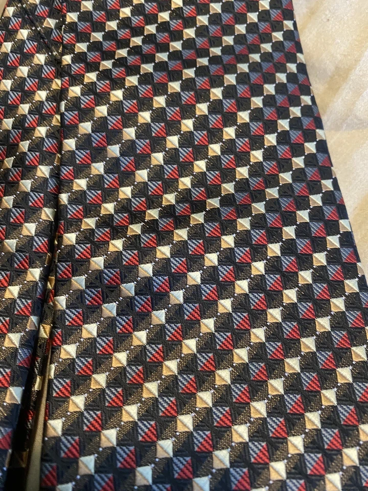 Lote de 2 corbatas Harve’ Bernard de Bernard Boltzmann  Foto 3 de 4