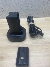 For Xbox 360 Rechargeable Battery  & Dual Charging Station Dock Stand Base Used