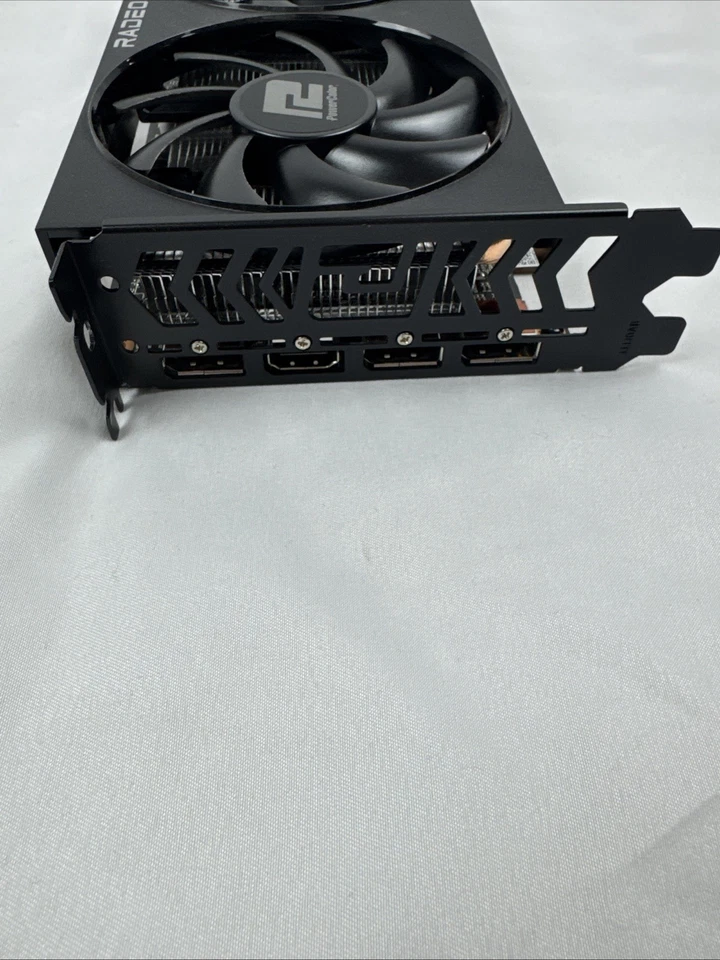 Tarjeta de gráficos PowerColor AMD Radeon RX 6650 XT Fighter doble ventilador 8 GB GDDR6 Foto 4 de 4
