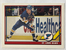 1991-92 O-Pee-Chee #347 Adam Oates St Louis Blues