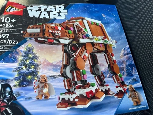 LEGO Gingerbread AT-AT (40806) - STAR WARS HOLIDAY SET - DENTED BOX A2