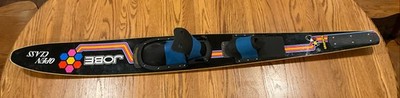 Vintage Jobe Slalom Water Ski 63  OPEN CLASS Graphite Honeycomb W/ Bag