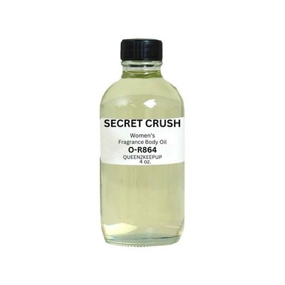 Secret Crush (Women) Body Oil 4 oz Fragrance All Natural Scent