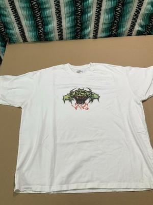 Shirt Mens 2XL Black VANS MonsterLogo Graphic Tee Crewneck Cotton Jersey