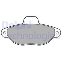Delphi BremsbeläGe Bremsbelegsatz Vorne System Bosch FüR Ford KA