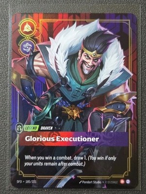 Riftbound League Of Legends Spiritforged RARE Foil SFD 185 Darven 