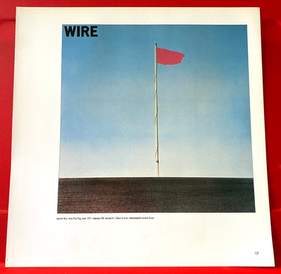 Wire Pink Flag/Steely Dan Aja Album Cover Art PICTURE / PRINT 11.5'' x 11''