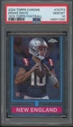 2024 Topps Chrome 1974 Topps Football Drake Maye RC Rookie Gem Mint PSA 10