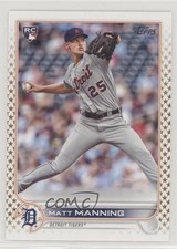 2022 Topps Series 1 Wal-Mart Gold Star Matt Manning #31 11yk