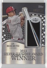 2023 Series 2 2022 Silver Slugger Commemorative Black JT Realmuto Patch 0l8y