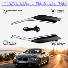 F�r BMW G20 G22 G80 G82 Innenraum Ambientebeleuchtung Mitteltunnel Sattel