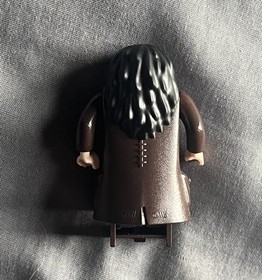 LEGO Harry Potter Rubeus Hagrid Minifigure Dark Brown 10217 4738 4865 hp111